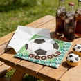 thumbnail image 4 of CaiYueKe 20 Pcs Soccer Party Napkins Football Theme Paper Napkins for Sports Birthday Game Day Decorations Supplies Bulk Disposable Dinner Cocktail Luncheon, 4 of 7