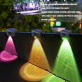 thumbnail image 1 of Aqestyerly Outdoor Solar Step Light Staircase Wall LED Courtyard Light Waterproof Railing Light for Yard Garden HWRETIE, 1 of 9