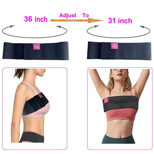 Post Op Breast Augmentation Bra Band, Breast Implant Chest Brace For Women