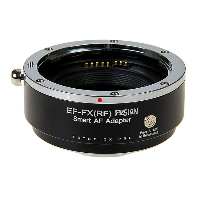 Fotodiox Pro Adaptateur Fusion, Objectif AF Intelligent - Canon EOS (EF / EF-S) Objectif D/SLR vers Monture Fuji X Appareil Photo Sans Miroir avec Fonctions Entièrement Automatisées