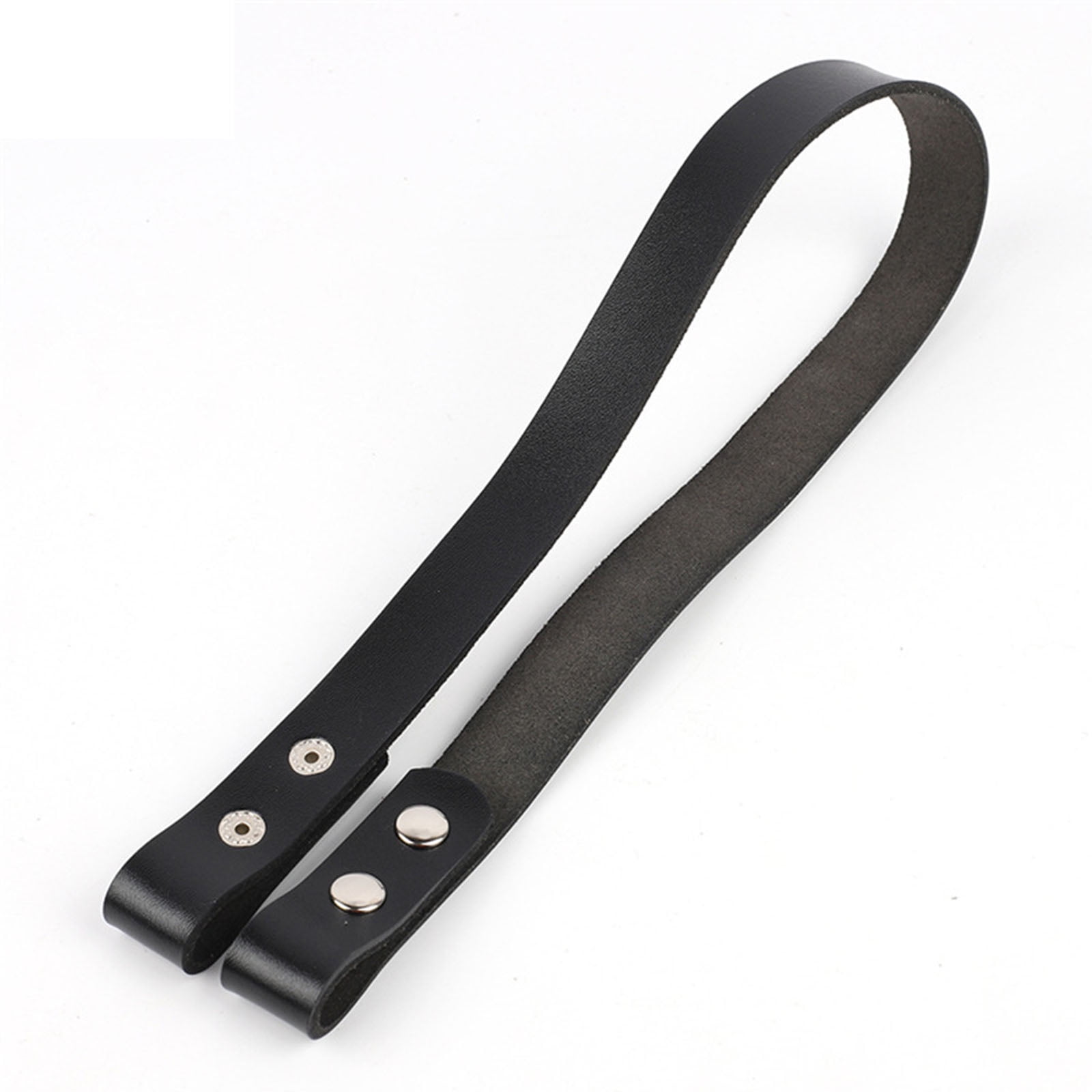 VIEGINE PU Leather Purse Handle Replacement Strap with Button for Handbag Handles DIY Craft