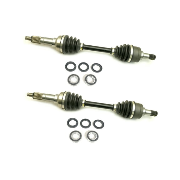 Front CV Axles & Bearing Kits for Yamaha Big Bear 350 Kodiak 400 Timberwolf 250, Quality Tested