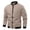 Khaki, variant on Rexolia Mens Flight Jacket Bomber Lightweight Windproof Zip Front Ribbed Cuffs Casual Spring Fall Streetwear Army Green L