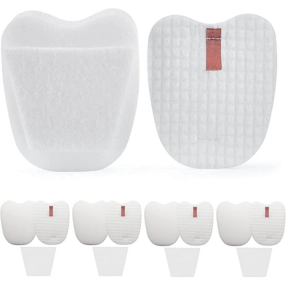 CJ Norva 15-Piece Vacuum Filter Replacement Set - Compatible with Shark Rocket HV345, ZS350, ZS351, ZS352, HV343AMZ Models (Includes 5 Foam   5 Felt   5 Post Filters)