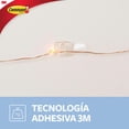 thumbnail image 2 of Gancho Adhesivo Removible, Mini, Transparente, 18 piezas, Resiste hasta 225gr, 2 of 4
