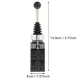 thumbnail image 2 of HUGFEGWE Joystick Switch 4 Position, XD2 PA22 Joystick Controllers 4 Position Return Spring Return Switch Rotary Switches Joy Stick, ToggleSwitch CJB91-76641, 2 of 9