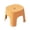 Yellow, variant on Plastic Step Stool For Adults, Portable Home Shoe Changing Seat, Non-Slip Surface Helper For Kitchen Bathroom, Easy Store