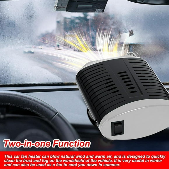 Boreal Craft Car Heater 12V Portable Car Heater 360° Rotatable Winter Car Heater Fan Heating/ Car Windshield For Fast Heating Deicing Defrost Fireplace Heater Mini Heater Fan for Bedroom