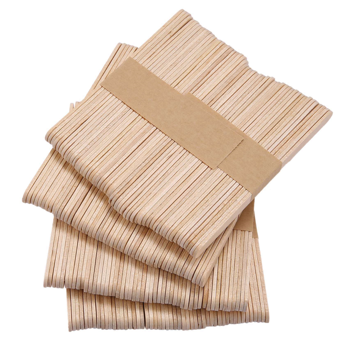 2000 Pcs Craft Sticks Ice Cream Sticks Wooden Popsicle Sticks 114MM Length Treat Sticks Ice Sticks