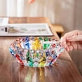thumbnail image 5 of Crystal Colorful Ashtray, Cigar Cigarettes Ash Tray Holder Home Office Desktop Tabletop Decoration, 5 of 5