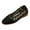 Black_027, variant on Domuza Women's Lace Floral Ballet Flats, Peep Toe Slip On Satin Shoes, Comfortable Elegant Dressy Flats for Bridal, Wedding and Daily Casual Wear White 6.5（EU-37）