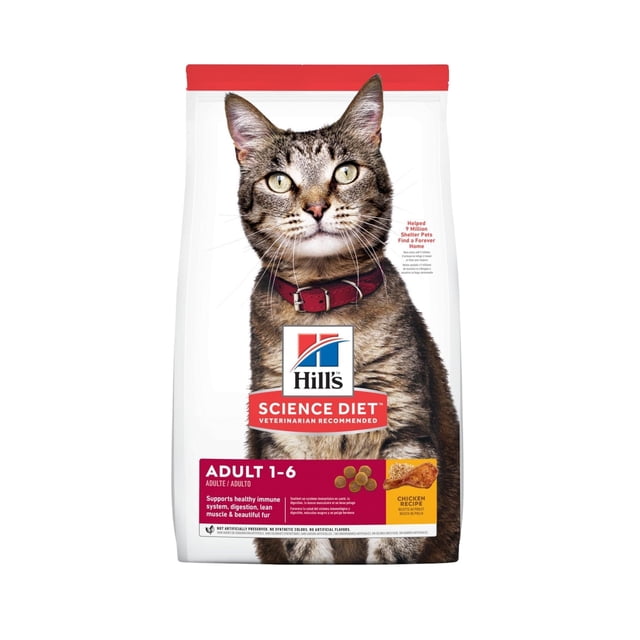 ALIMENTO PARA GATO ADULT ORIGINAL DRY CAT HILL'S SCIENCE DIET DE 1.8 Kg HILL'S SCIENCE DIET 1.8 KG