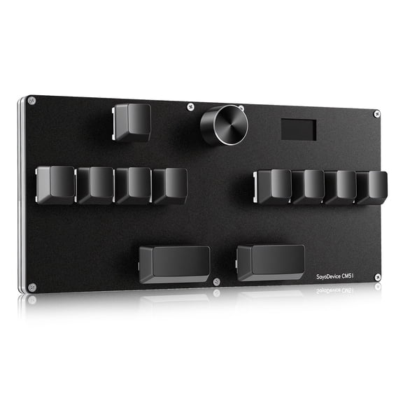 CM51 SayoDevice Magnetic Hall Keyboard with Outemu Rapid Trigger Switches for OSU DJ MAX Shortcut Keys