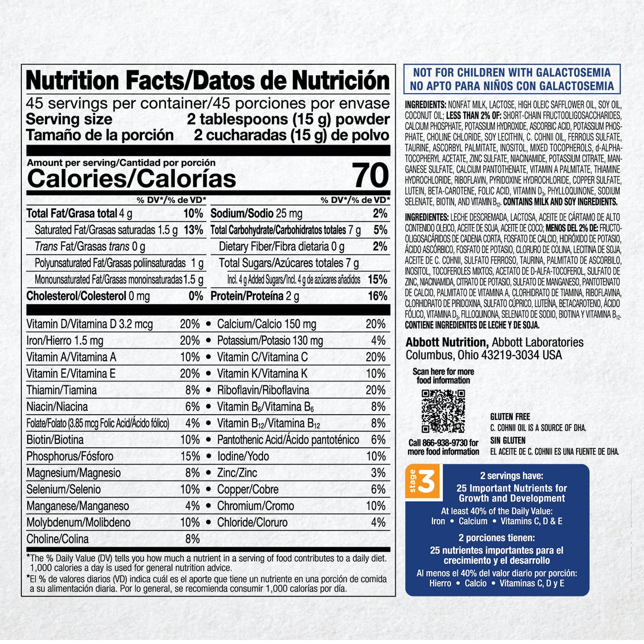 Go & Grow by Similac Milk-Based Toddler Drink, Powder, 24 oz