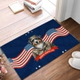 thumbnail image 2 of Happy Father's Day Honoring Veterans Australian Shepherd in Army Uniform Doormat Aussie Dog Lover Gifts Indoor Outdoor Welcome Mat - 13007, 2 of 5