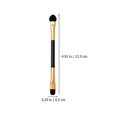thumbnail image 2 of 15Pcs Double-sided Eyeshadow Applicators Portable Eyeshadow Brushes Women Makeup Brushes, 2 of 3