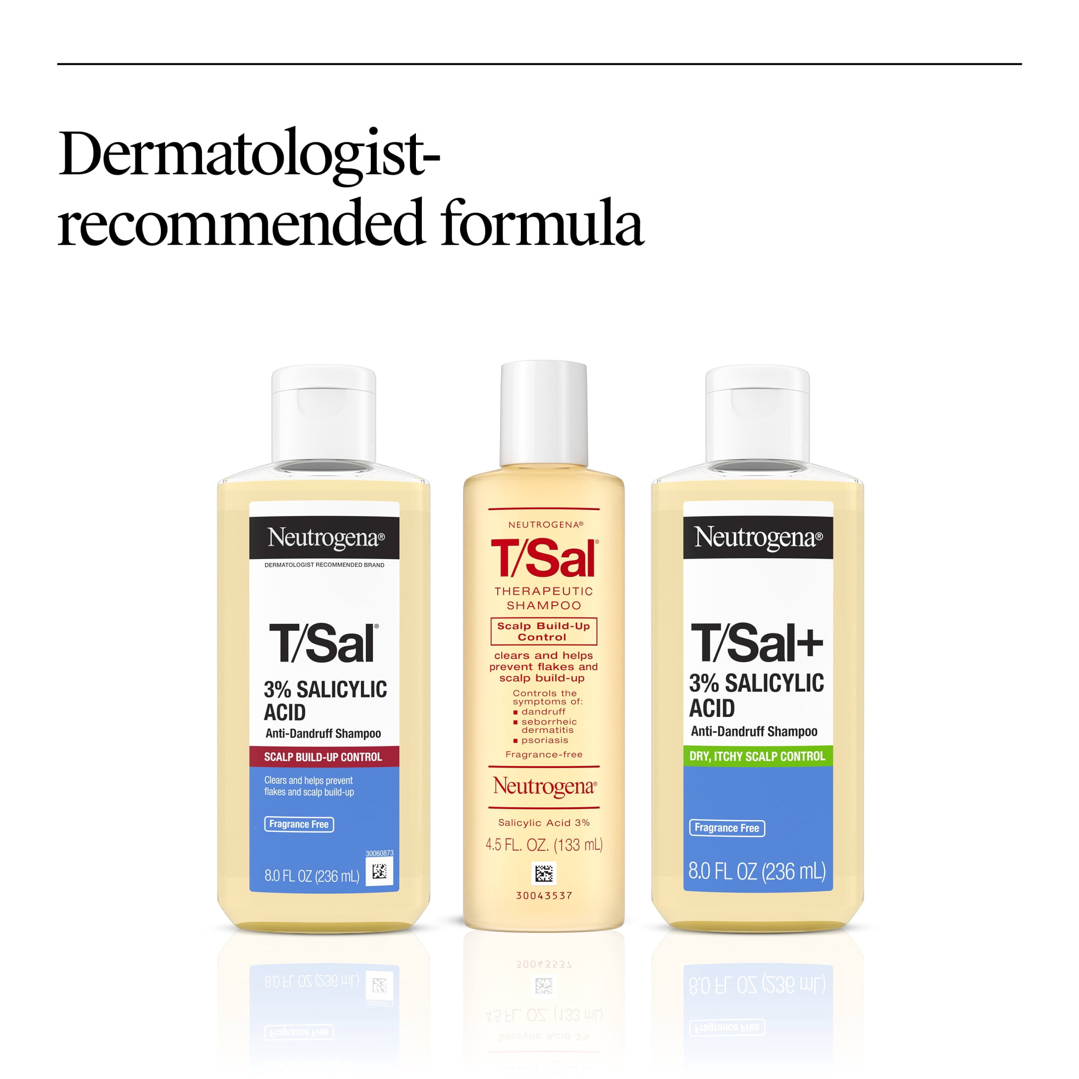 Neutrogena T/Sal Anti-Dandruff Shampoo, 8 fl oz - Walmart.com