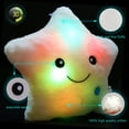thumbnail image 5 of GLUAAE Creative Twinkle Star Glowing LED Night Light Plush Pillows Stuffed Toys (White), 5 of 6