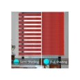 thumbnail image 2 of WYMO Zebra Blinds 47 x 24 INCH - Sheer Horizontal Blinds and Shades for Daytime and Nighttime - Light Filtering Roller Shades for Windows - Red - Manual Control Stick, 2 of 7