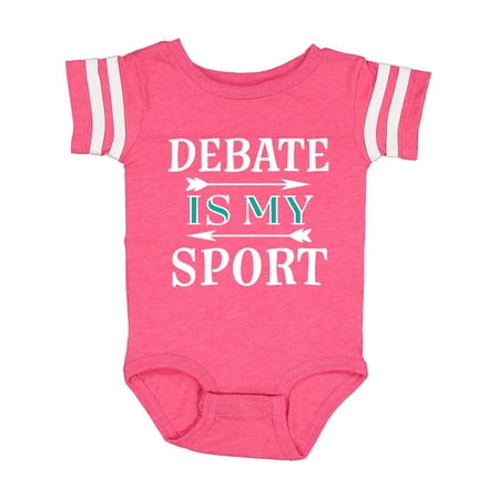 

Inktastic Debating Team Debate Is My Sport Gift Baby Boy or Baby Girl Bodysuit