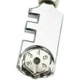 thumbnail image 3 of 2PC Glass Knife with 6 Interchangeable Carbide Cutting Wheels Craft Cutting Kit Tool with Wooden Handle Ideal for Cutting and Scoring Glass Bottles, Mirrors, Window Glass, Shelves, 3 of 8