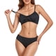 thumbnail image 2 of Moda mujer Casual Sling sólido Split dos piezas traje de baño ropa de playa traje de baño Fridja  nalpqowj59884, 2 of 5