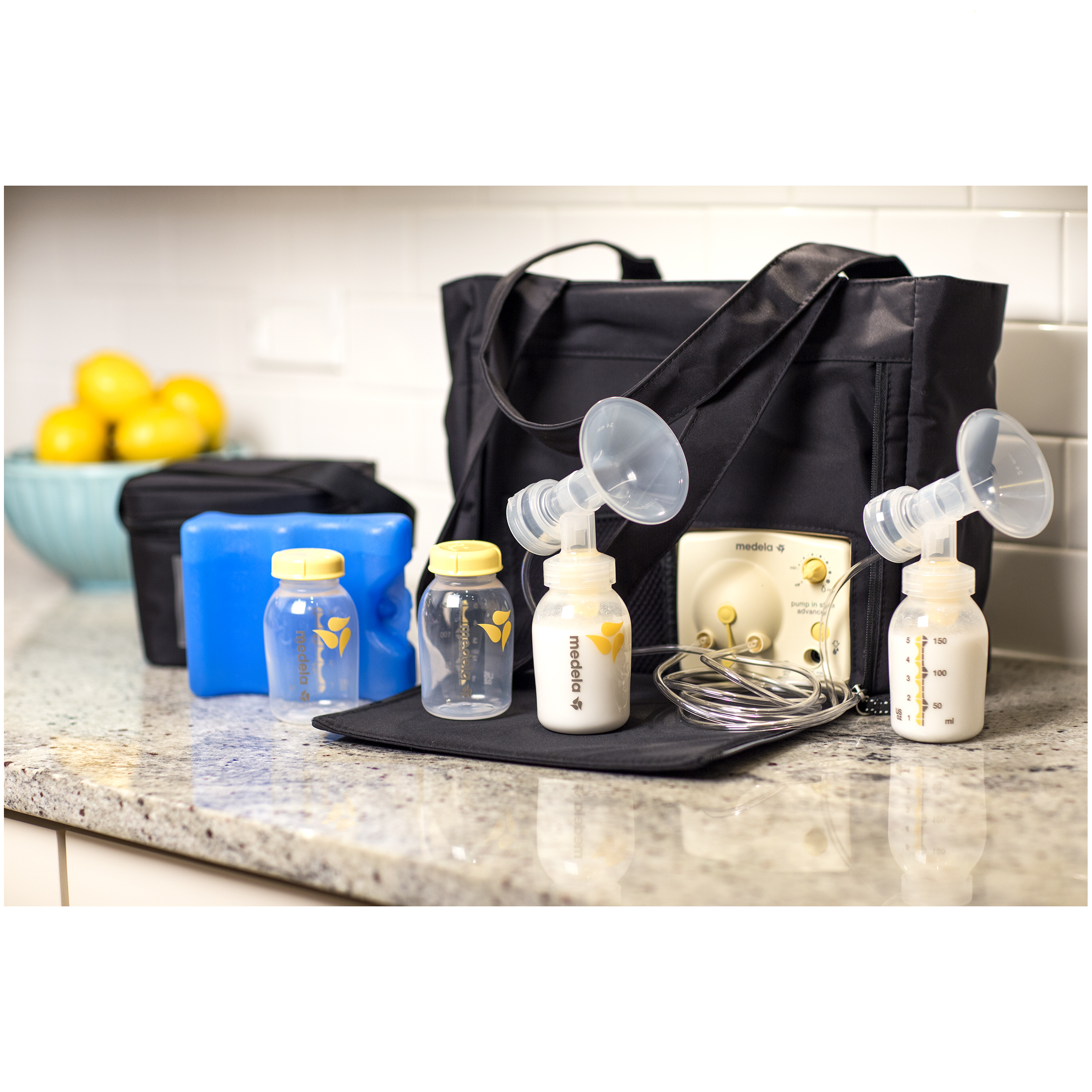 Medela Pump In Style Advanced Breast Pump with On-the-go Tote with International Adapter - image 5 of 9