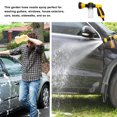 thumbnail image 4 of Injueey Rociador de agua de espuma para de coches, herramienta de limpieza portátil, rociador de riego ajustable, boquilla de manguera de jardín Jardín y Patio No.02 Injueey HA006917-02B, 4 of 6