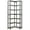 Gray, variant on Demi Bonn 7 Tier Corner Bookshelf, Wood and Metal Bookcase Storage Organizer,dustrial Display Standing Shelf Unit for Bedroom, Living Room, Gray
