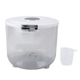 thumbnail image 2 of Contenedor de Almacenamiento de Arroz Sellado Transparente de Gran Capacidad, Cubo, Dispensador de Granos, Suministros de Cocina para Almacenamiento de Alimentos Frescos, 2 of 7