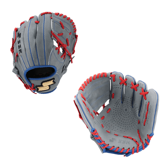 SSK Z5 Craftsman 10.5" Youth Baseball Glove Z5Y-1050GRYRYLRED2