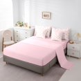 thumbnail image 5 of Castle Fairy Cute Ribbon Dreamy Bow King Bedding 7pcs,Kawaii Animal Bear King Bed in a Bag,Pink Cream,Pink Reversible, 5 of 7