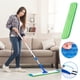 thumbnail image 5 of Almohadillas de repuesto de microfibra para mopa plana | Cabezales lavables y reutilizables para limpieza en seco y húmedo | Ajuste universal para mopas estándar | Paquete de 1, 5 of 6