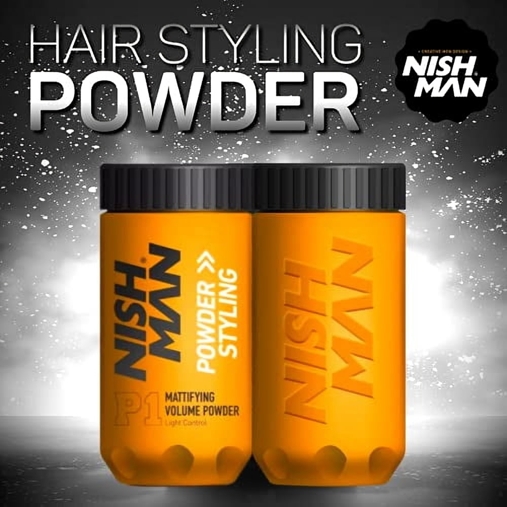Amazon.com: NISHMAN Hair Styling Powder P1 - Mattifying