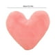 thumbnail image 3 of Cojín decorativo en forma de corazón | Cojín suave de terciopelo rosa tipo plush | Almohada linda para San Valentín para sofá, cama, habitación infantil | Amigable con la piel | 40x35x5 cm | Rojo, 3 of 8