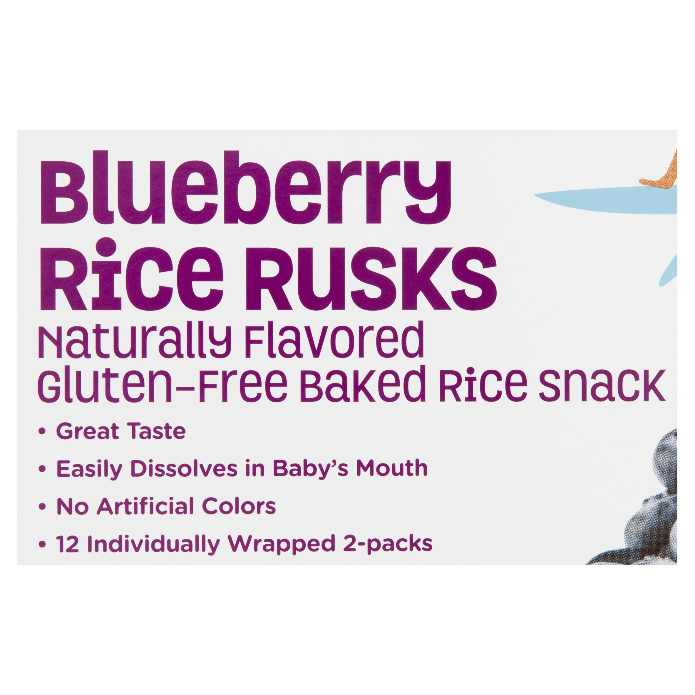 parents choice blueberry rice rusks