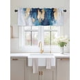 thumbnail image 2 of Valances for Windows Abstract Graffiti Art Rod Pocket Cafe Window Treatments Valance Curtains for Kitchen Bathroom Laundry Basement Windows 56"x16", 2 of 9