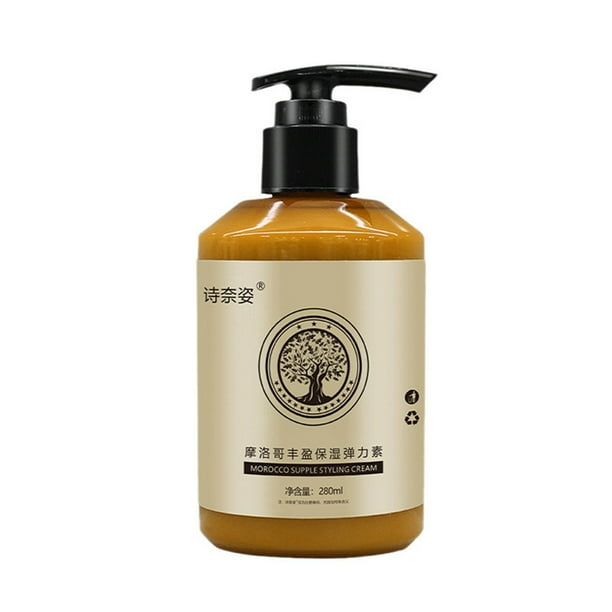 Productos para el cuidado del cabello Elastina marroquí Gel hidratante Rizador de cabello Primavera 260 ml Acondicionador para rizos