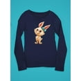 thumbnail image 3 of Happy Bunny Long Sleeve Toddler -Image by Shutterstock,  5 Toddler, 3 of 4