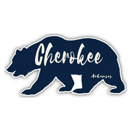

Cherokee Arkansas Souvenir 3x1.5-Inch Fridge Magnet Bear Design