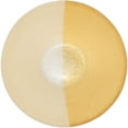 thumbnail image 3 of Vietri Two-Tone Glass White & Gold Cereal Bowl, 3 of 7