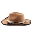 thumbnail image 6 of Sun Hats for Men Retro Jazz Hats, Retro Western Cowboy Hats, 6 of 7