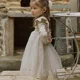 thumbnail image 5 of Vestido de princesa grueso para niñas de 2 a 8 años, vestido bonito de retazos de malla de Color sólido para niños, ropa para niños de primavera y otoño, 5 of 6