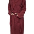 thumbnail image 4 of Women 100% Luxury Terry Cotton Hooded Shawl Bathrobe Toweling Spa, 4 of 9