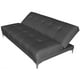 thumbnail image 3 of Sofa Cama Reclinable El Bazar Store Karla Gris Oxford Lino Futon 3 posiciones Abotonado Sala, 3 of 5
