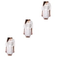 thumbnail image 1 of Qarigey Camisón de encaje de manga corta para mujer, lencería Sexy, camisón de luna de miel, ropa de dormir, vestido largo, ropa interior S Type1 NO1, 1 of 6