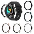 thumbnail image 2 of For Xiaomi Haylou RT2 / LS10 PC + Tempered Glass Integrated Watch Case(Ink,iPhone 16 Plus, 2 of 4