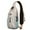 Beige-5, variant on Crossbody Sling Backpack for Women Men Sea Shells Vintage Beach Sea Shore Conch Shell Shoulder Sling Crossbody Casual Chest Bag for Travel Sports Running Hiking