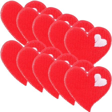 RENACLIPY Iron-On Patches for Clothing, Cute Embroidery Fabric Appliques, Set