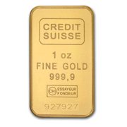 1 oz Credit Suisse Gold Bar Assay